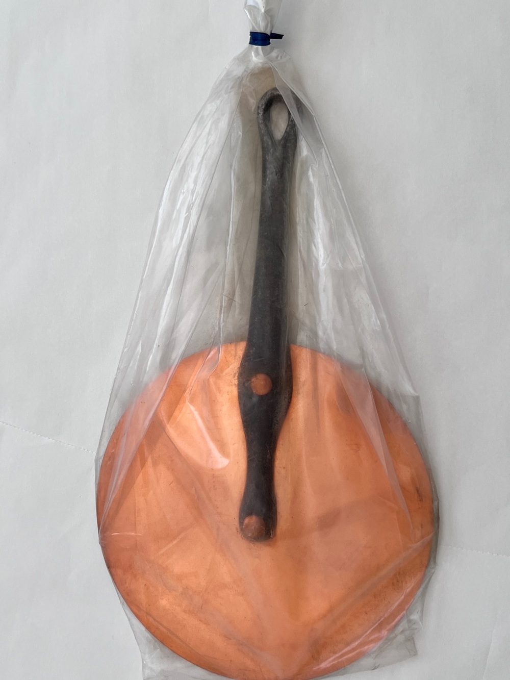 New Vintage 5" Copper Splash Lid
